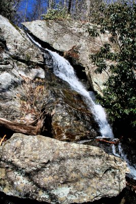 New Waterfalls on Tributary to Rich Mountain Creek 30 + Ft. To Day 3/4/10