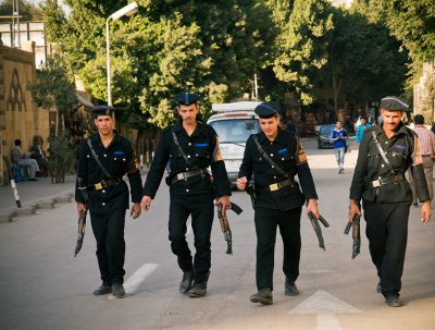 Cairo policemen