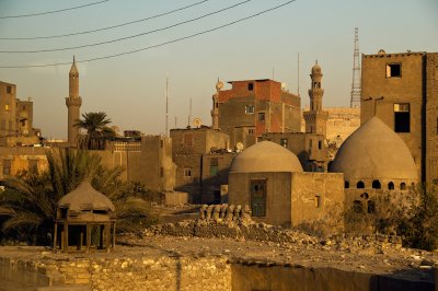 View of Cairo mosques