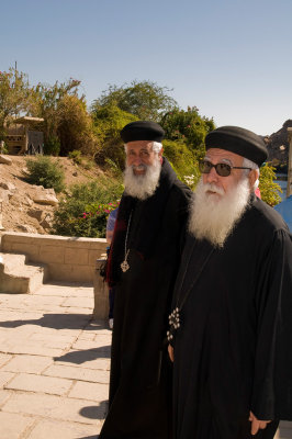 Greek priests visit