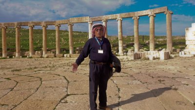guide at Jerash