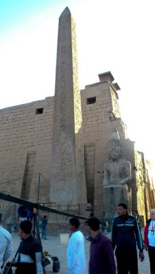 obelisk at Luxor (other is in Paris)