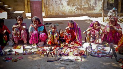 village of lacquerware, embroideries