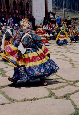 Bhutan Festival Dancers