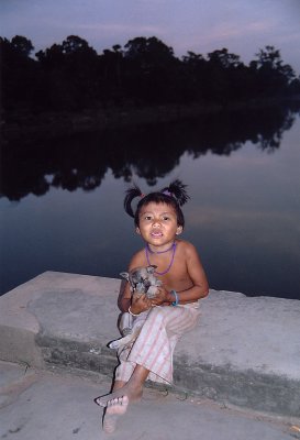 Child at Angkor