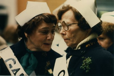 Nurses St. Patricks Day 1970s
