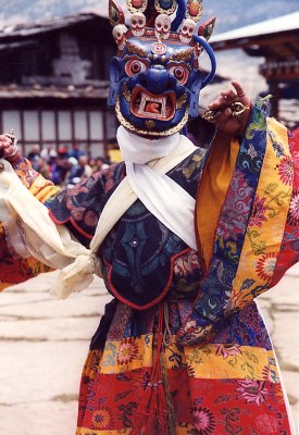 skulls dancer Bhutan