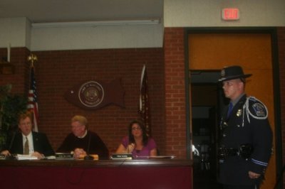 Promotion of Marine Mike Macek (TRD - SVC) to Sergeant  in the East Lyme Police Department