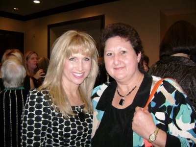 Judy Daugherty is the highest-ranking TW person over the whole Houston area and made me feel like I was standing next to a celebrity. (She also was on the conference call when I found out I'd won the new car.)