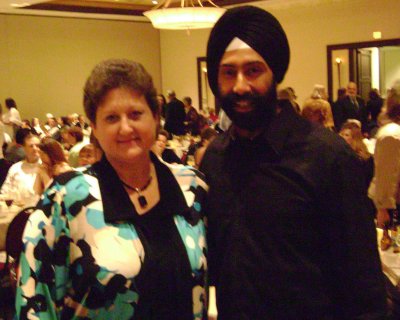 Myself and Kanwar.