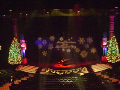 TW had the entire balcony, plus overflow seating downstairs. My group was seated in the very center of the balcony, on the second row from the bottom - best seats in the house!