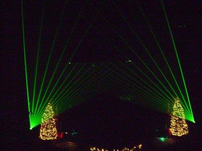 I really liked the laser light show accompanying some of the songs towards the end, but you would never have guessed that from all the photos I took trying to capture them.