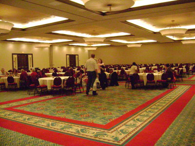 Our last morning and it's buffet breakfast time once again. My roommate needed to be down at the start of breakfast serving in order to catch the earliest bus leaving for the airport, so I went down with her.