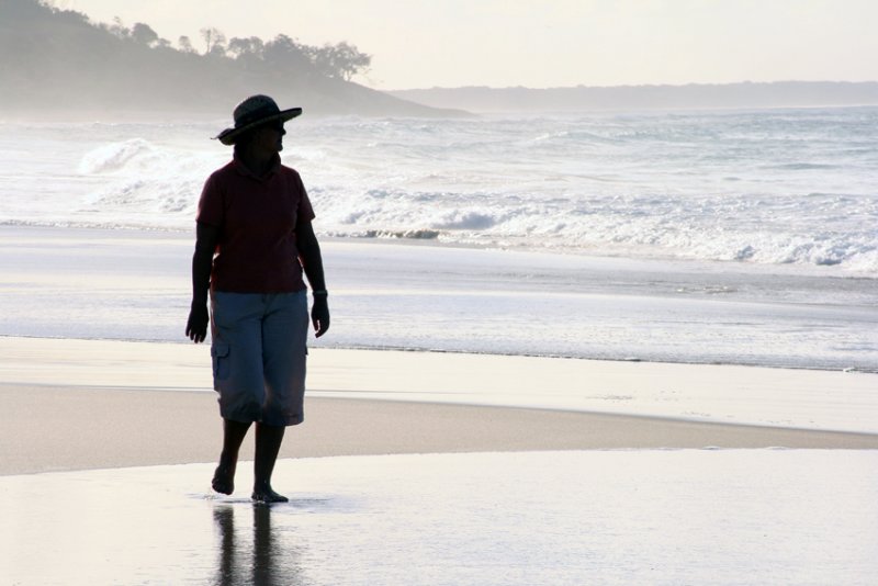 beach stroll