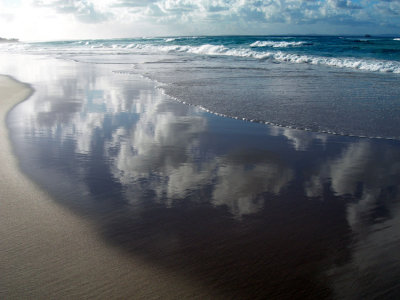 beach clouds