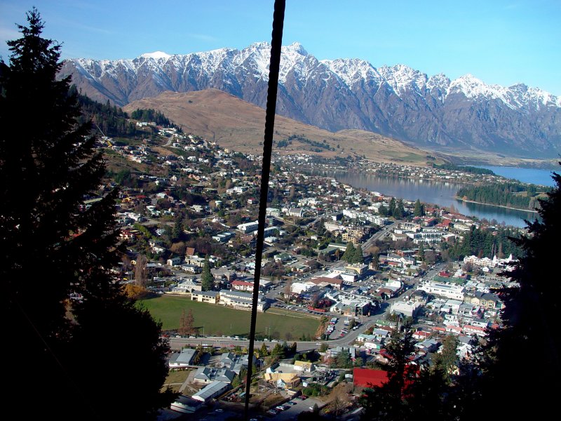 Skyline Gondola  View of Queenstown