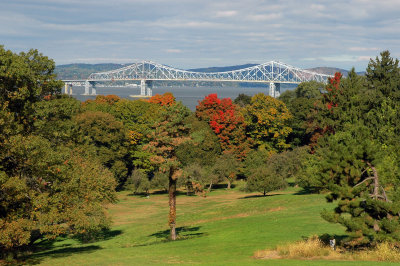 Tappan Zee Bridge from Lyndhurst, Tarrytown, NY