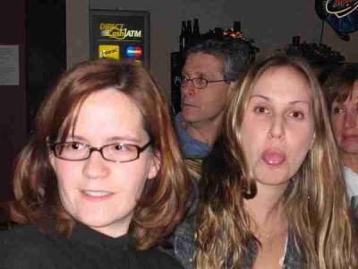 Steph & Renee (who really can sing!!!)