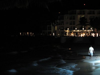 The waterfront of Playa del Carmen