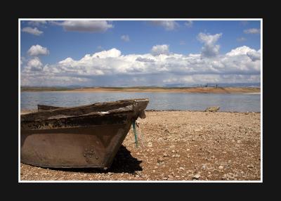 boat on the shore