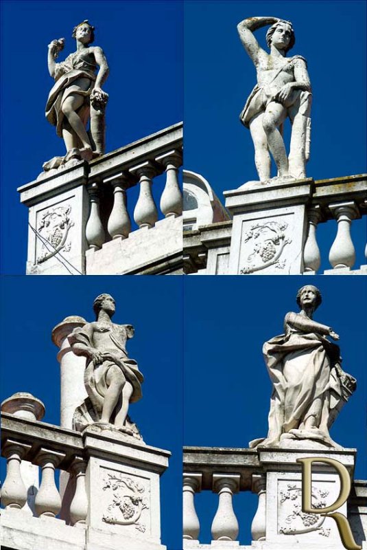 As Estatuetas do Palcio do Patriarcado