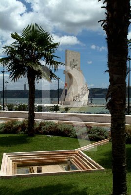 The Discoveries Monument seen from Belem Cultural Centre