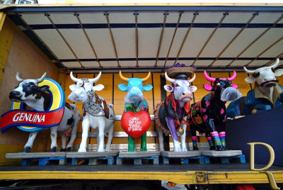 Lisbon's CowParade