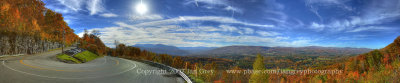 A Warm Fall Day at the Hairpin Turn on the Historic Mohawk Trail, October 22nd, 2007
