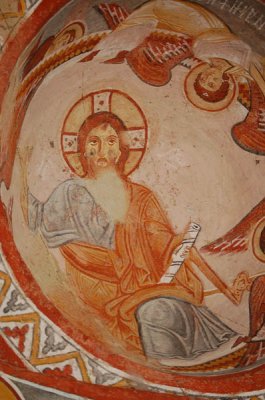 13th Century Stone Church Painting, Kapadokia