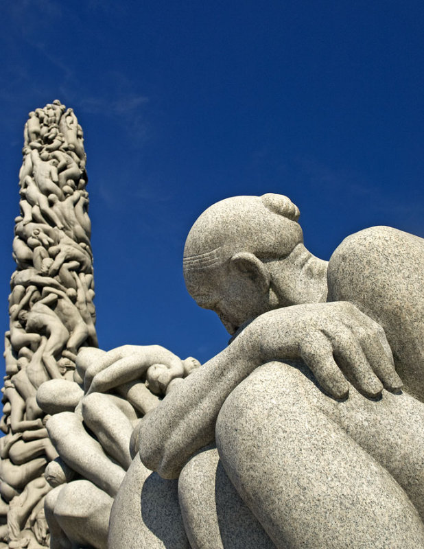 Sculpture at the Vigeland Park, Oslo