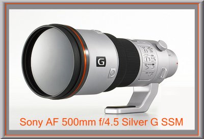 Sony AF 500mm f/4.5 G SSM
