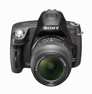 Sony Alpha A290 Front