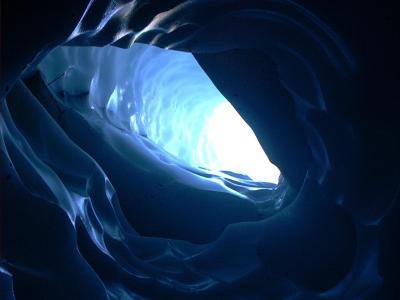 Glacier Ceiling Tunnel