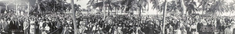 1921 - William Jennings Bryans Presbyterian Tourist Bible Class in Miami