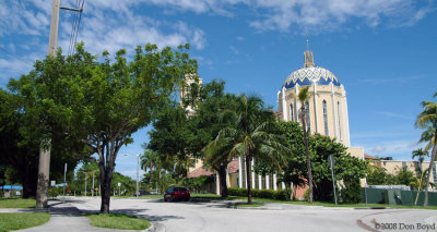 2008 - looking northwest at St. Mary's Cathedral, Miami, photo #0653