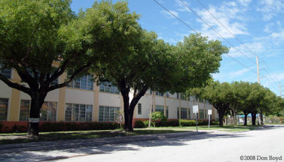 2008 - the north side of St. Mary's Parochial School facing NW 75th Street, Miami, photo #0654