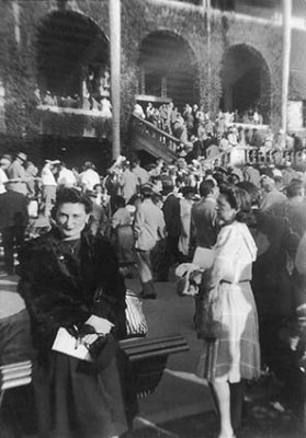 1935 - Miss Lutrelle Conger at Hialeah Race Track