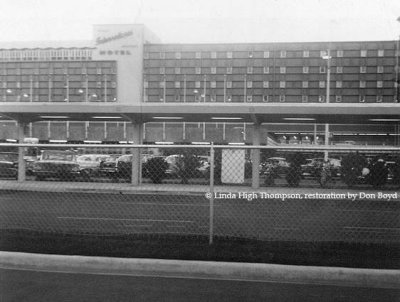 1959 - the front of the new terminal at Miami International Airport