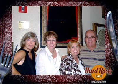 July 2008 - Brenda, Linda Mitchell Grother, Karen and Don