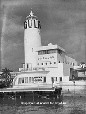 1939 - the Gulf Hotel on Miami Beach