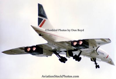 Late 1980's - British Airways Concourse G-BOAB taking off