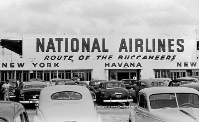 Early 1950's - the National Airlines Headquarters building east of LeJeune Road at MIA