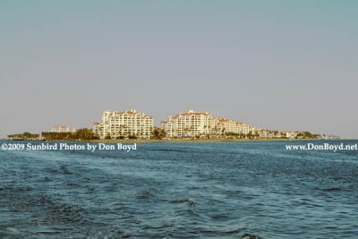 2009 - Fisher Island as viewed from the southwest - Government Cut on the left (#1644)