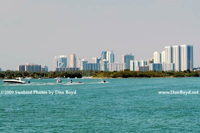 2009 - Oleta River State Park in the foreground and condos of Sunny Isles Beach in the background (#1602)