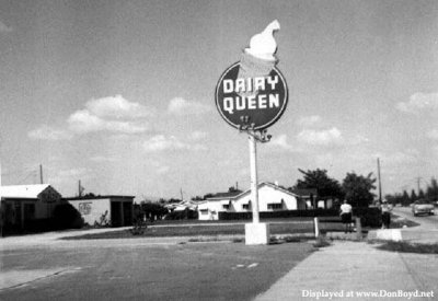 Late 1950's - the Dairy Queen at 4290 E. 4th Avenue, Hialeah, owned by Charles and Billie Bechter