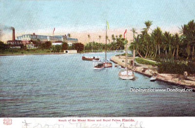 1930's - the mouth of Miami River