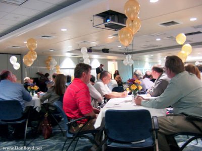 2009 - guests at Aviation Department Deputy Director Max Fajardos retirement party