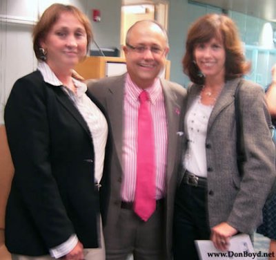 2009 - Anna Maria Saks, Max Fajardo and Marie Clark-Vincent at Max's retirement party