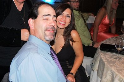 February 2010 - Little John Pena and his wife at the Steven Elizarde / Maggie Balance wedding reception