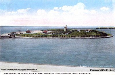 1920's - postcard image of Star Island